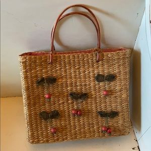 Straw bag Vintage 70’s